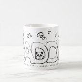 Persoonlijk cadeau voor papa met schattige panda koffiemok (Center)