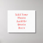  persoonlijk canvas (Voorkant)