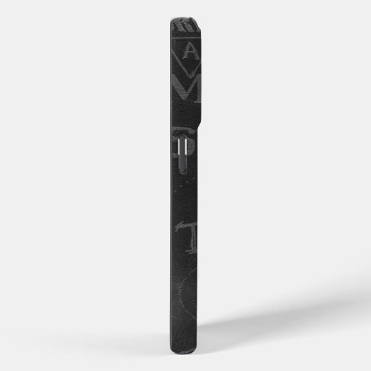 Persoonlijk Chalkboard Amerikaans Football Case-Mate iPhone Case (Achterkant / Rechts)