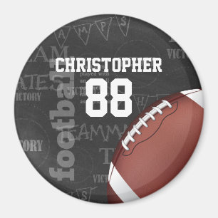 Persoonlijk Chalkboard Amerikaans Football Magneet