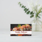 Persoonlijk chef-kok Sous Chef Restaurant Visitekaartje (Staand voorkant)