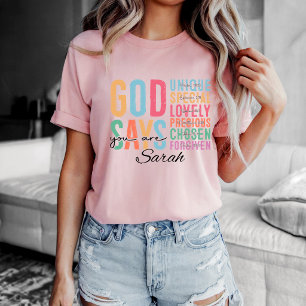 Persoonlijk christelijk   Bijbelvers T-shirt