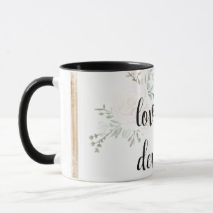 Persoonlijk christelijk Valentijnsgeschenk Liefd Mok