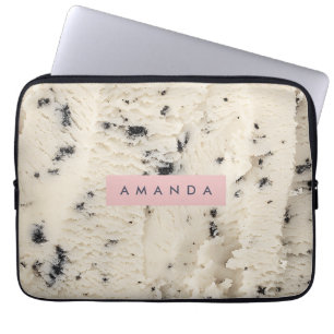 Persoonlijk Cookies and Cream Patroon Laptop Sleeve