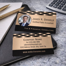 Persoonlijk CPA-belastingconsulent foto zakelijke
