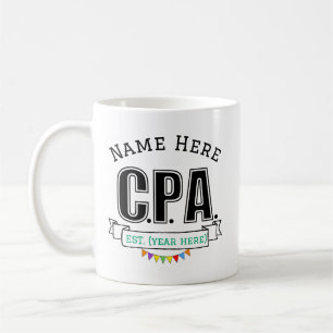 Persoonlijk CPA-mokcadeau met naam Koffiemok