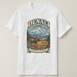 Persoonlijk Denali National Park Alaska T-shirt