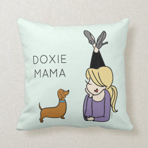 Persoonlijk Doxie Mama Sierkussen
