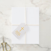 Persoonlijk Easter Kruis Cadeaulabels (Met Koord)
