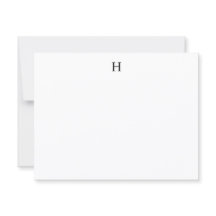 Persoonlijk eenvoudig elegant minimalistisch monog