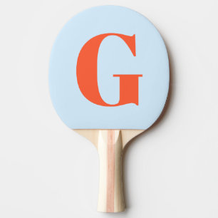 Persoonlijk Eenvoudig Krachtig Monogram Zachte Bla Tafeltennisbatje