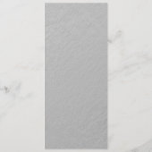 Persoonlijk Elegant Minimalistisch Silver-Bladwijz (Achterkant)