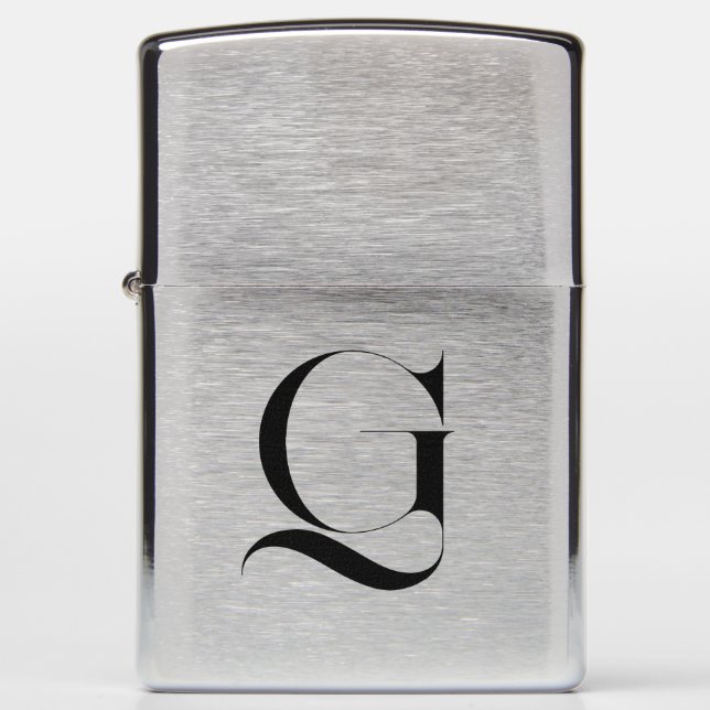 Persoonlijk enkel aangepast monogram (Voorkant)