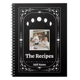 Persoonlijk familie foto receptenboek kookgeschenk notitieboek