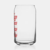 Persoonlijk Feeling Lucky Bruidsmeisje Cadeau Blikvorm Glas (Links)