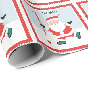 Persoonlijk Field Hockey Kerstcadeau Cadeaupapier
