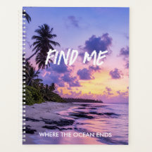 Persoonlijk FindMe Tropisch Eiland Paradijs Strand