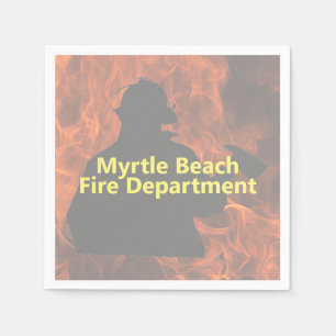 Persoonlijk Firemen Napkins Servet