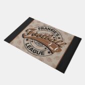 Persoonlijk Football League Player-team Deurmat (Schuin)