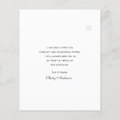 Persoonlijk foto-afstuderen bedankt (Achterkant)