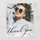 Persoonlijk foto-afstuderen bedankt (Voorkant)