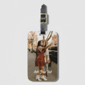 Persoonlijk foto-Bagagelabel Bagagelabel (Voorkant (verticaal))