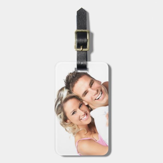 Persoonlijk foto-Bagagelabel Bagagelabel (Voorkant verticaal)