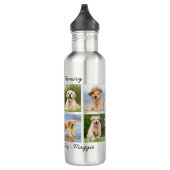 Persoonlijk foto van het Pet Memorial 8 Waterfles (Rechts)