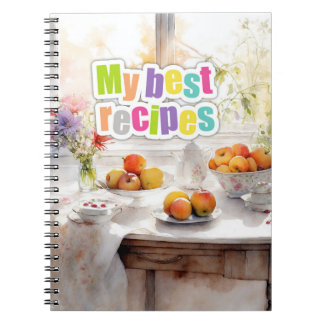 Persoonlijk fotoalbum met spiraal notitieboek