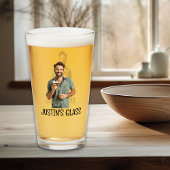 Persoonlijk Fotocadeau Monogram Glas