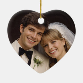 Persoonlijk Fotocadeau Uniek Koppelgeschenk  Keramisch Ornament