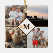 Persoonlijk fotogeheugen keramisch ornament (Voorkant)