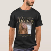 Persoonlijk Fotografie Herdenkings T-Shirt (Voorkant)