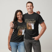 Persoonlijk Fotografie Herdenkings T-Shirt (Unisex)