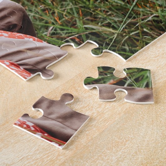 Persoonlijk fotoliefdesscript legpuzzel (Zijkant)