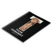 Persoonlijk Fotomonogram Notitieboek (Linkerzijde)