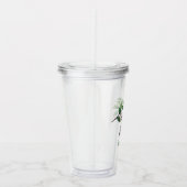 Persoonlijk Gebladerte van de Moeder van de Bruid Acryl Drinkbeker (Rechts)