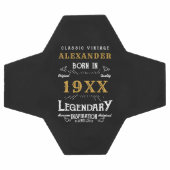 Persoonlijk geboortedag monogram Legendary Vader Voetbal (Enkel)