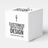 Persoonlijk Gebrandmerkt Bedrijfs Merk Custom Bedankdoosjes (Voorkant Zijde)