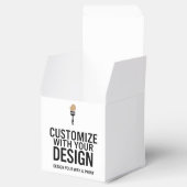 Persoonlijk Gebrandmerkt Bedrijfs Merk Custom Bedankdoosjes (Geopend)