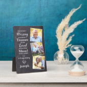 Persoonlijk gedenkteken 3 Foto Fotoplaat (Zijkant)