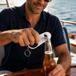 Persoonlijk Gegraveerd Scheepswaterverf Zeilboot Mini Flessenopener