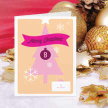 Persoonlijk Gegraveerde Kerst-Icoon Vouw Kerstkaar