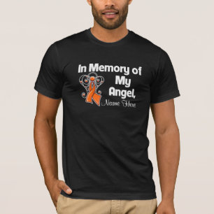 Persoonlijk geheugen van mijn engel leukemie t-shirt