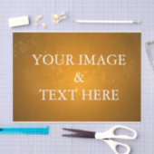 Persoonlijk Gepersonaliseerd u uw eigen fotoweefse Tissuepapier (Craft)