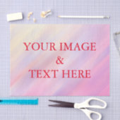 Persoonlijk Gepersonaliseerd u uw eigen fotoweefse Tissuepapier (Craft)