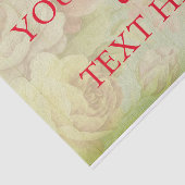 Persoonlijk Gepersonaliseerd u uw eigen fotoweefse Tissuepapier (Detail)