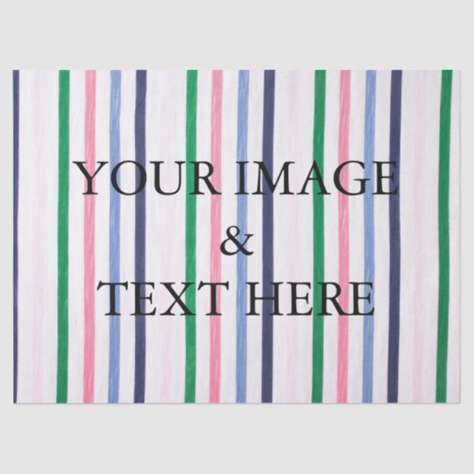 Persoonlijk Gepersonaliseerd u uw eigen fotoweefse Tissuepapier (Voorkant)