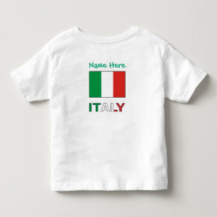 Persoonlijk Geschenk Italiaanse Vlag Republiekdag Kinder Shirts