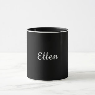 Persoonlijk Geschenk met de naam Ellen in typograf Mok